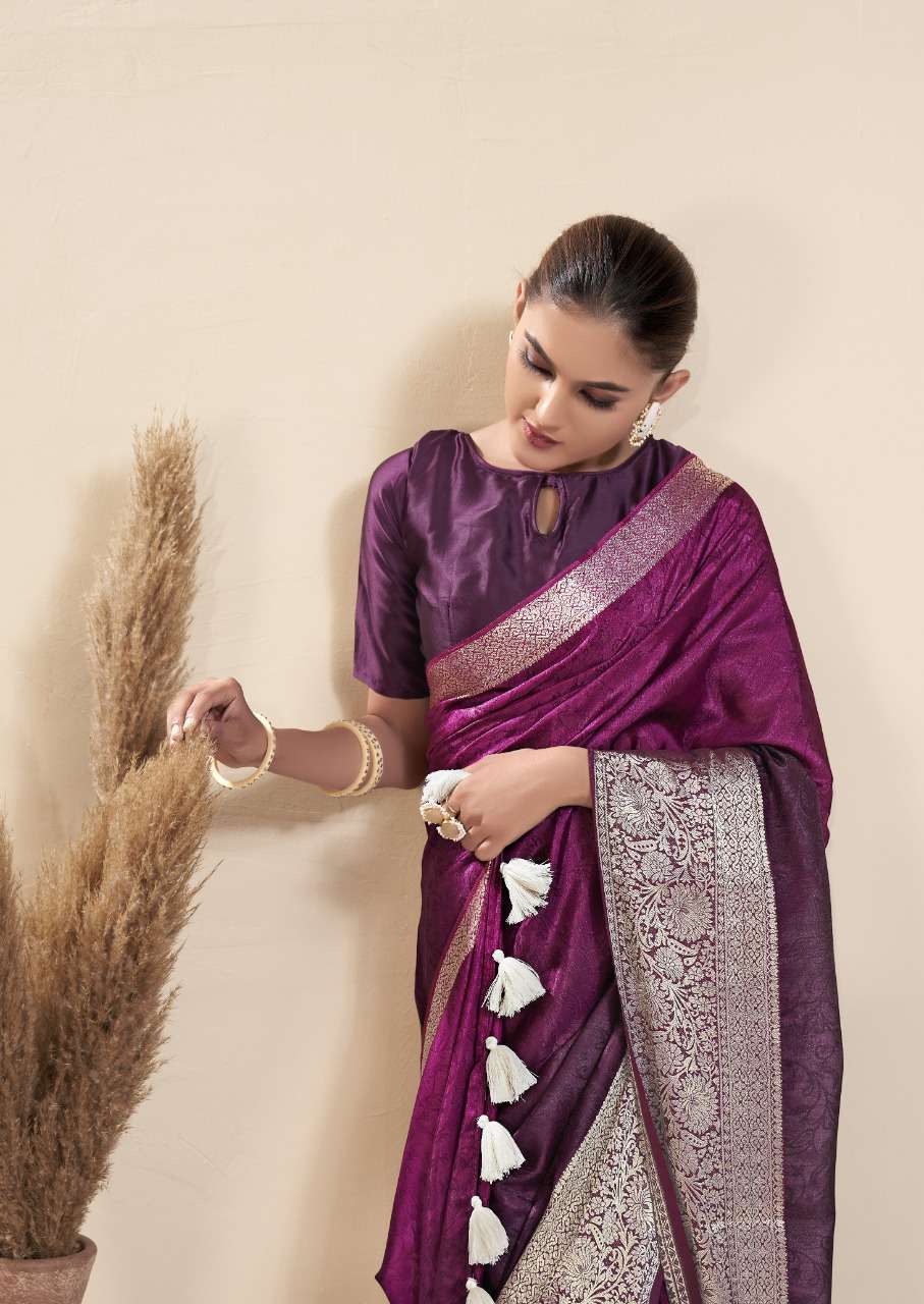  PR OLA S1 PRO PURE DOLA WEAVING SAREES WHOLESALER