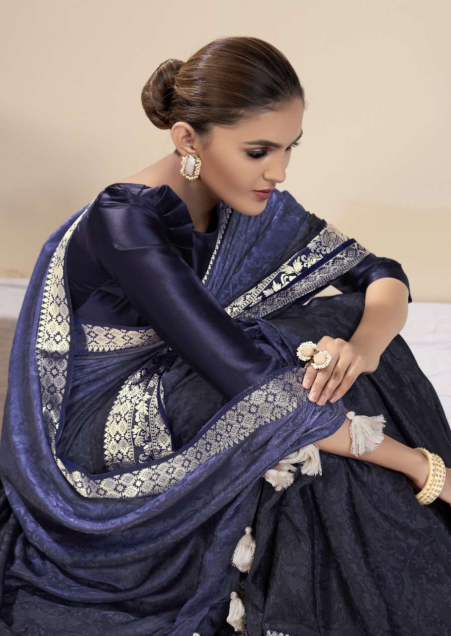  PR OLA S1 PRO PURE DOLA WEAVING SAREES WHOLESALER