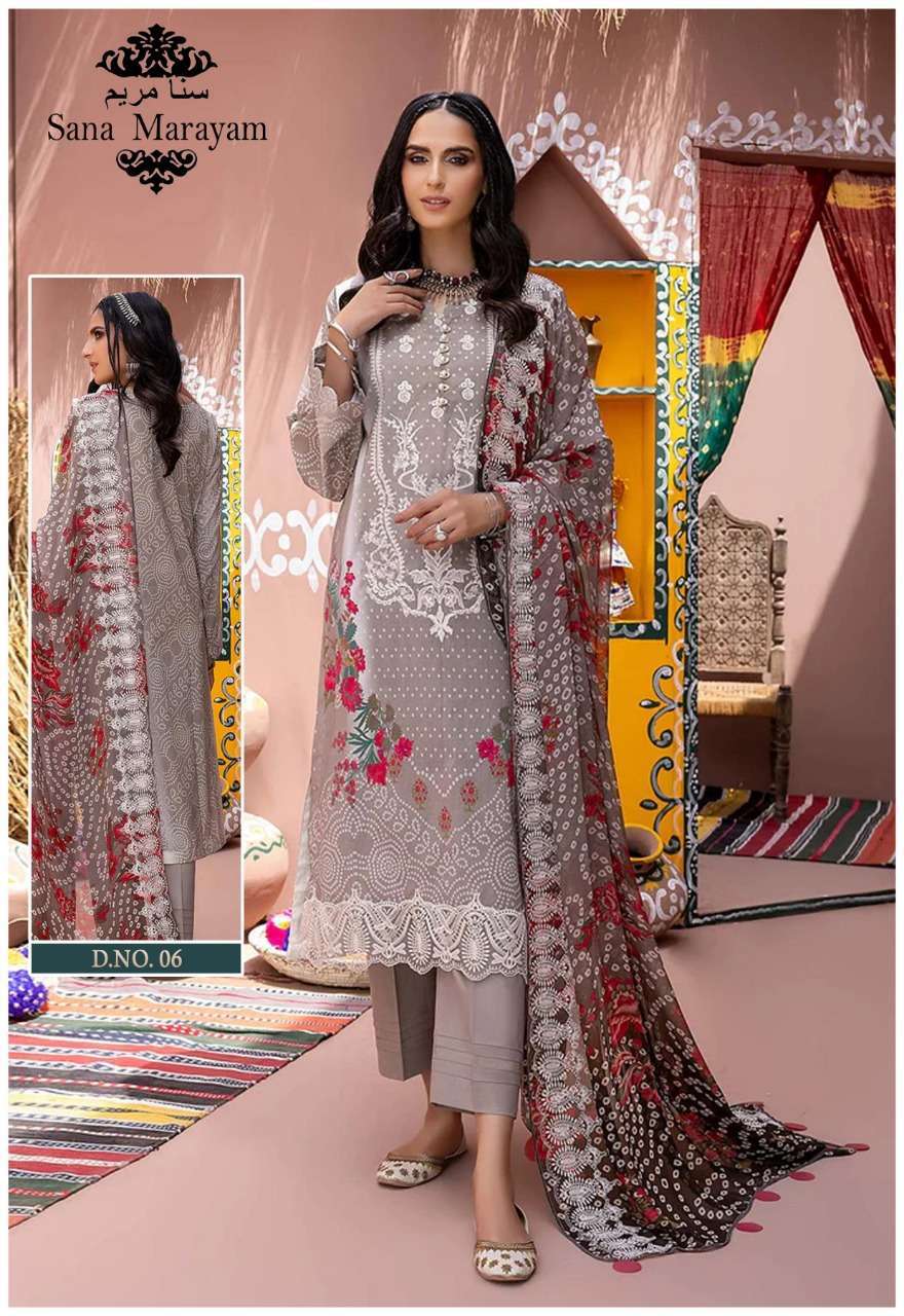  SANA MARAYAM GULAAL COTTON PRINTED DRESSES