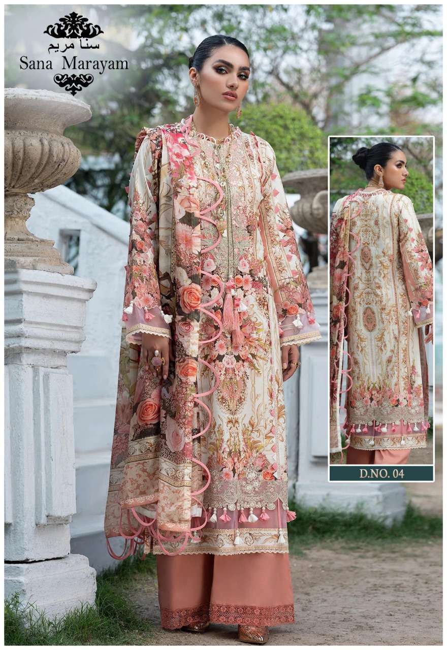  SANA MARAYAM GULAAL COTTON PRINTED DRESSES