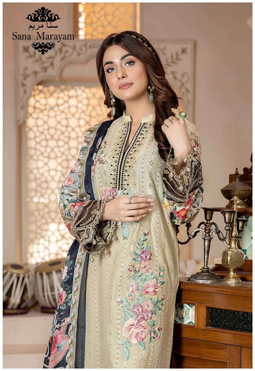  SANA MARAYAM GULAAL COTTON PRINTED DRESSES