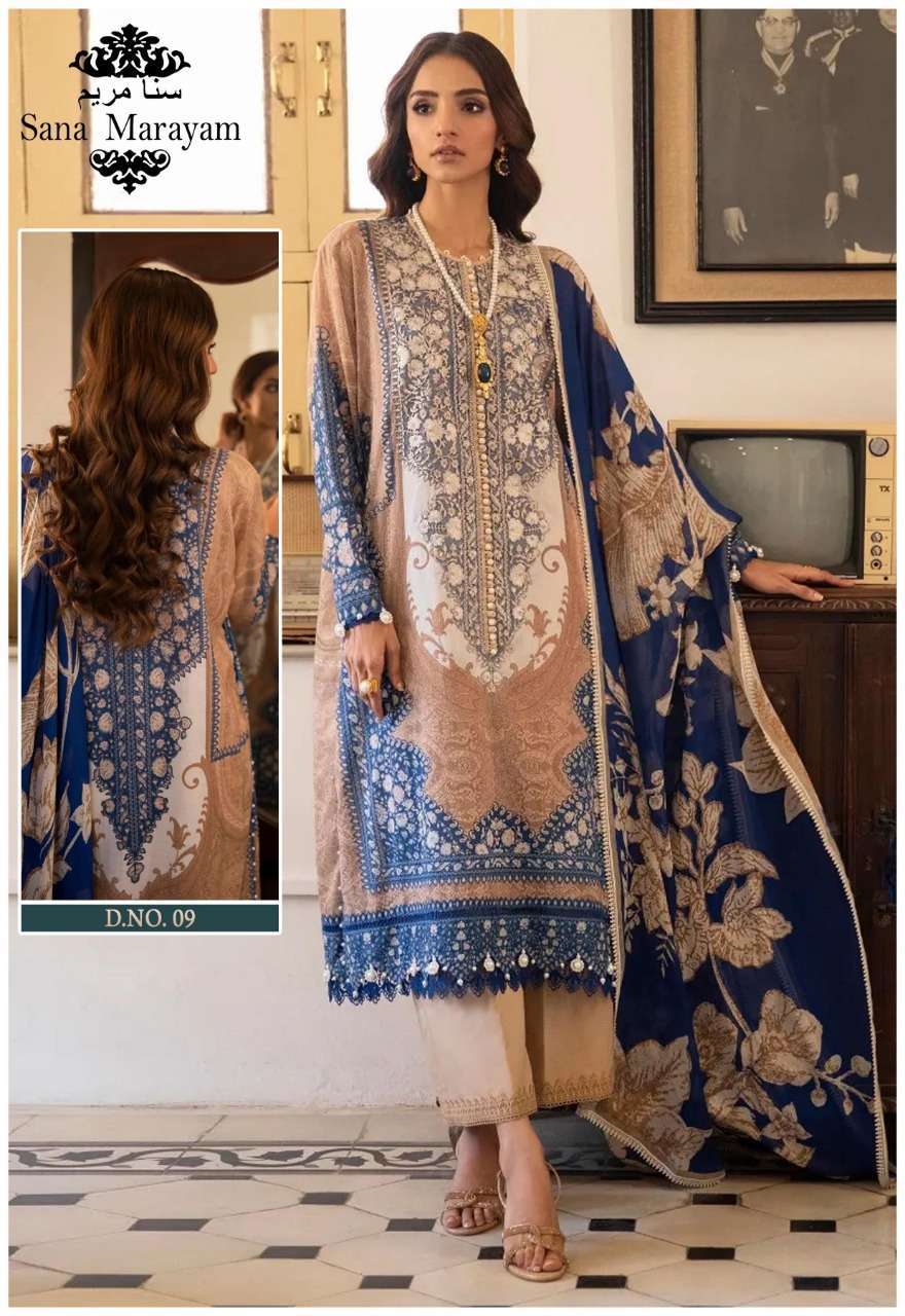  SANA MARAYAM GULAAL COTTON PRINTED DRESSES