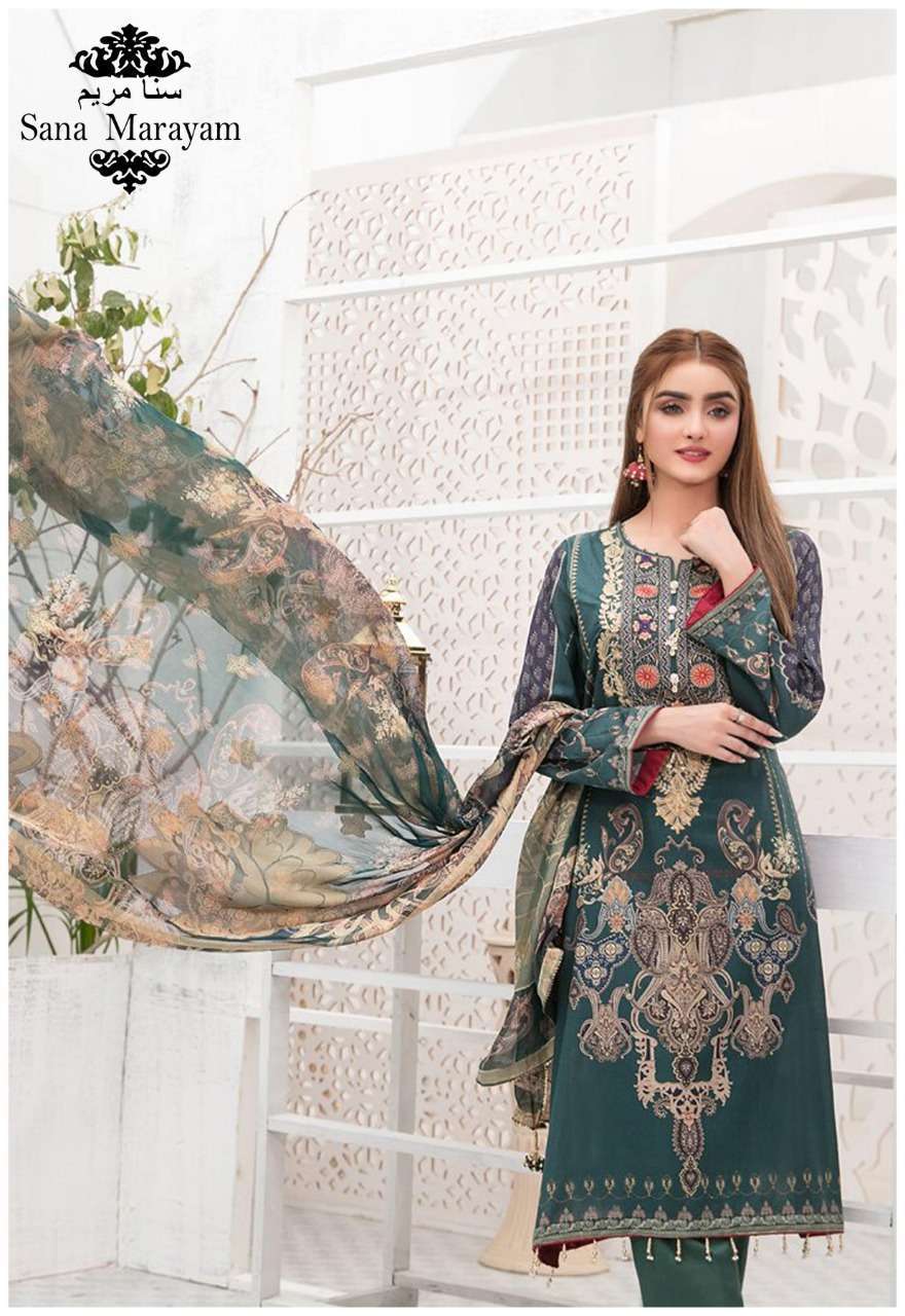  SANA MARAYAM GULAAL COTTON PRINTED DRESSES