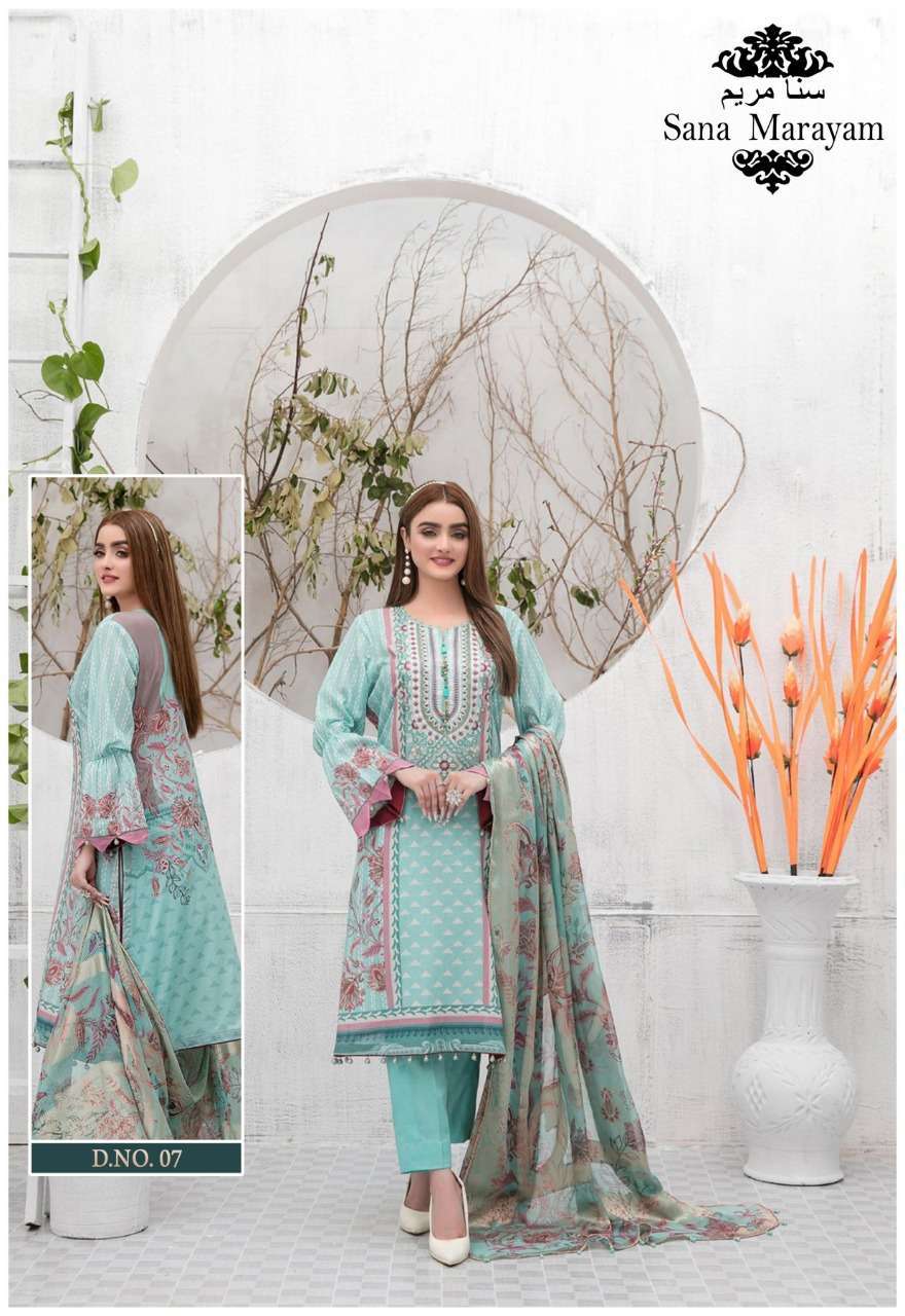  SANA MARAYAM GULAAL COTTON PRINTED DRESSES