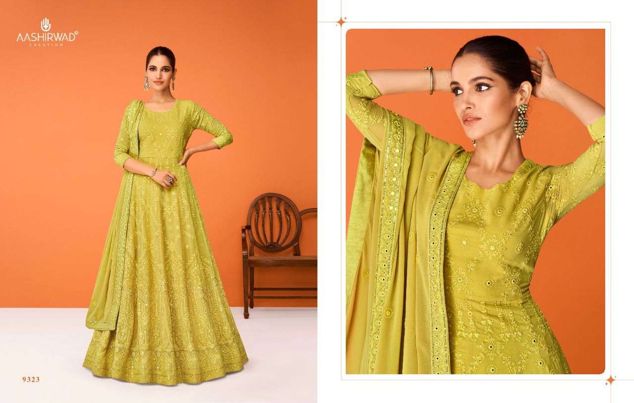 Aashirwad Gulkand Imara Catalog Designer Salwar Suits Wholesale