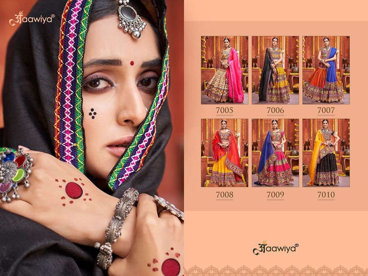 Aawiya Rajwadi Vol 4 Catalog Festive Wear Wholesale Lehenga Choli For Navratri