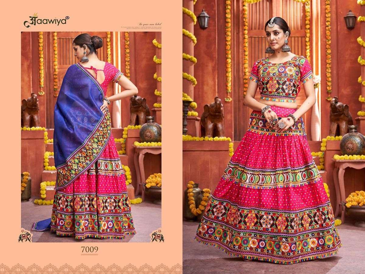 Aawiya Rajwadi Vol 4 Catalog Festive Wear Wholesale Lehenga Choli For Navratri
