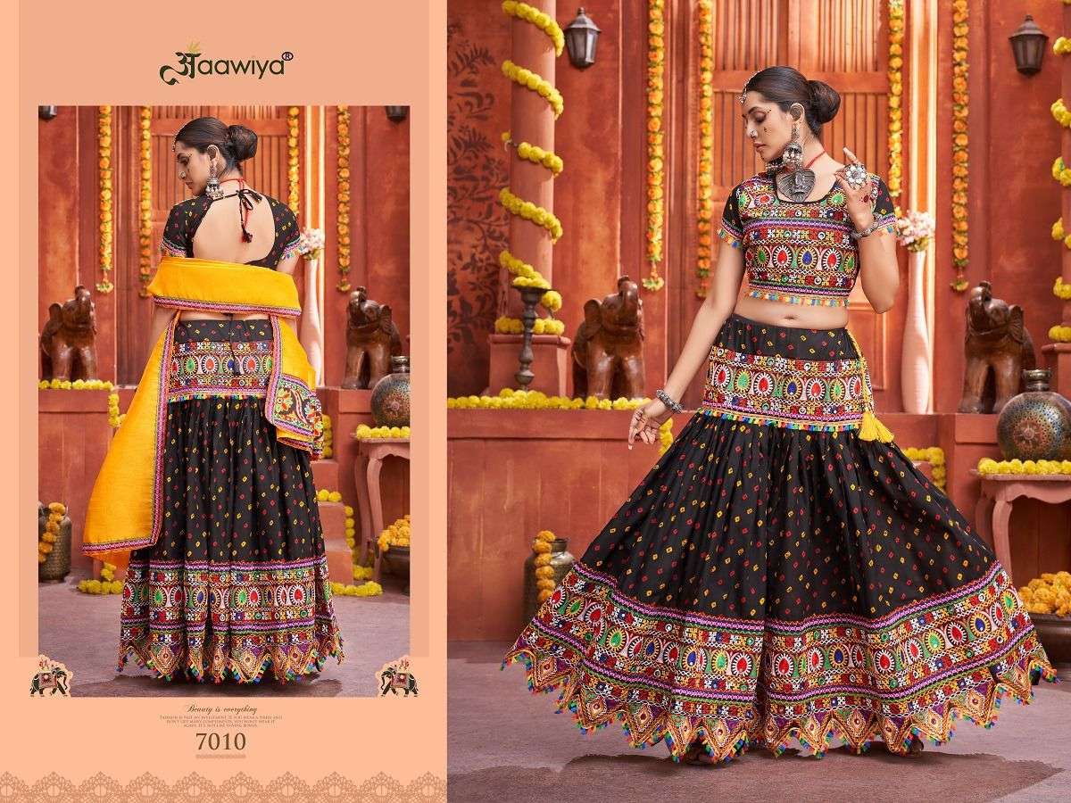 Aawiya Rajwadi Vol 4 Catalog Festive Wear Wholesale Lehenga Choli For Navratri