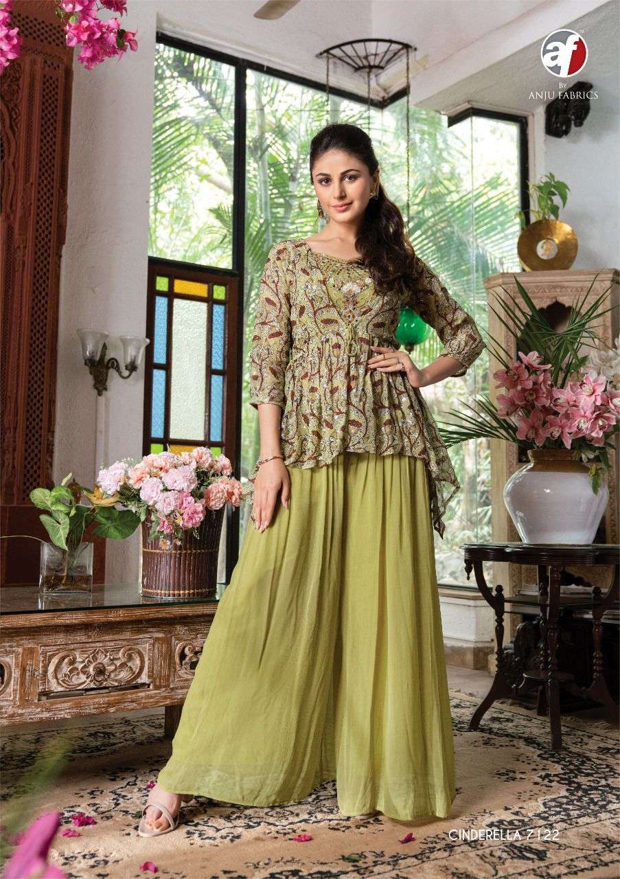 Af Cinderella Vol 2 Catalog Exclusive Wear Wholesale Kurti With Jacket