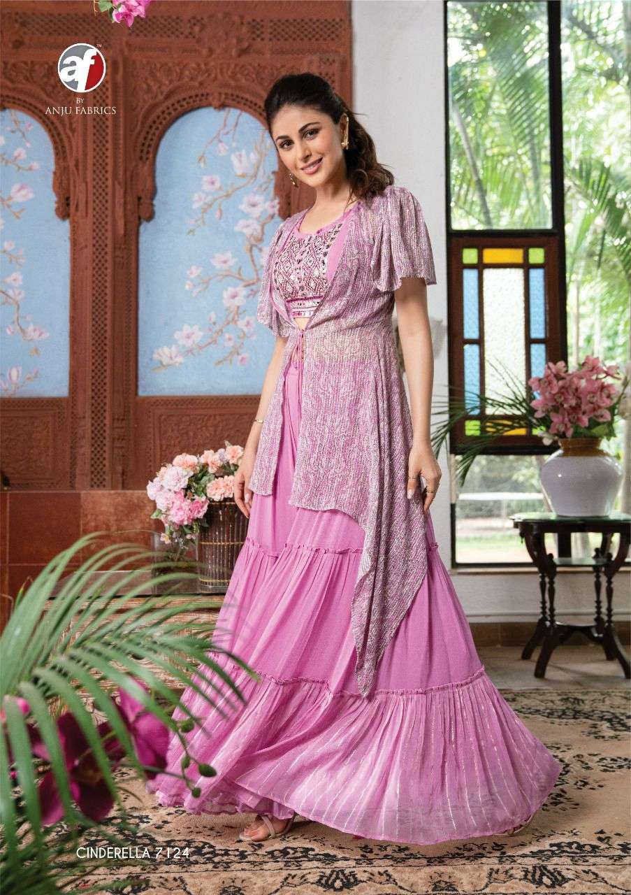 Af Cinderella Vol 2 Catalog Exclusive Wear Wholesale Kurti With Jacket