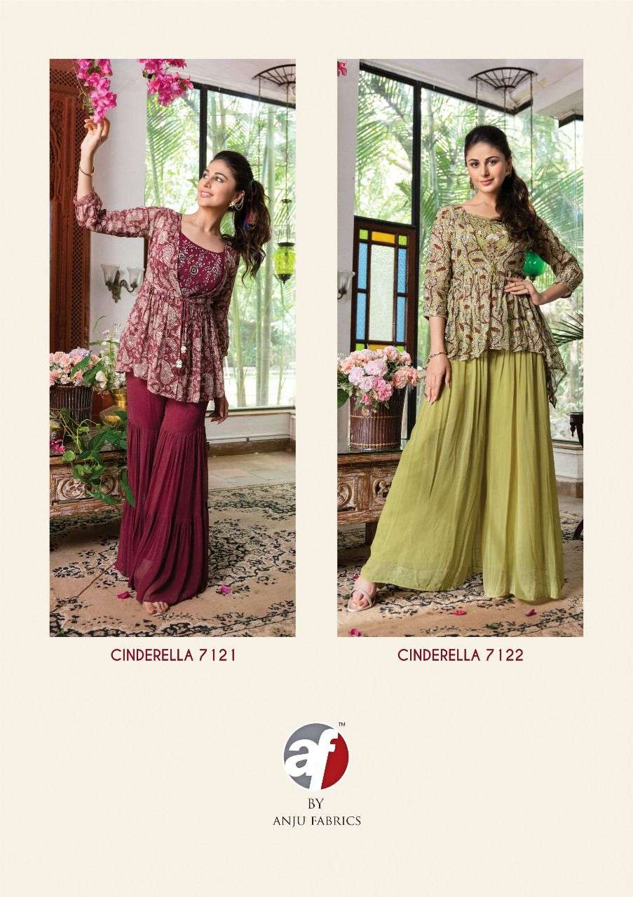 Af Cinderella Vol 2 Catalog Exclusive Wear Wholesale Kurti With Jacket