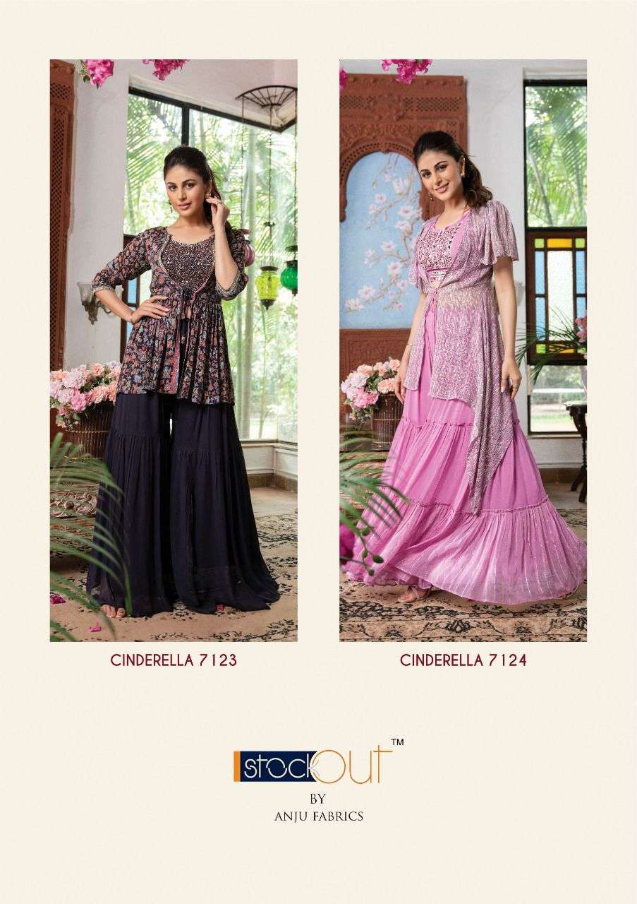 Af Cinderella Vol 2 Catalog Exclusive Wear Wholesale Kurti With Jacket