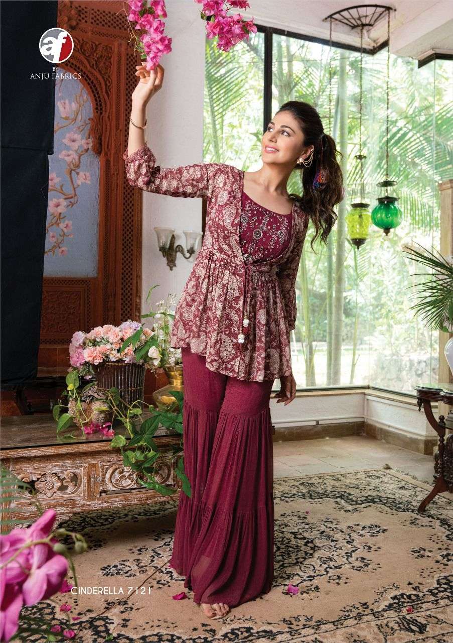 Af Cinderella Vol 2 Catalog Exclusive Wear Wholesale Kurti With Jacket