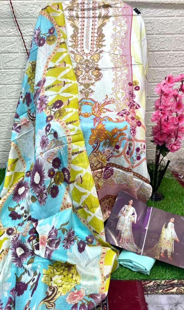 Agha Noor Jainee Vol 5 Catalog Lawn Cotton Dress Materials