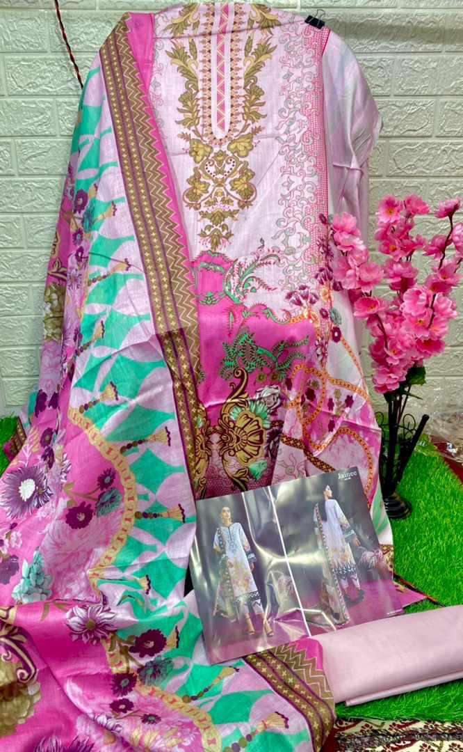 Agha Noor Jainee Vol 5 Catalog Lawn Cotton Dress Materials