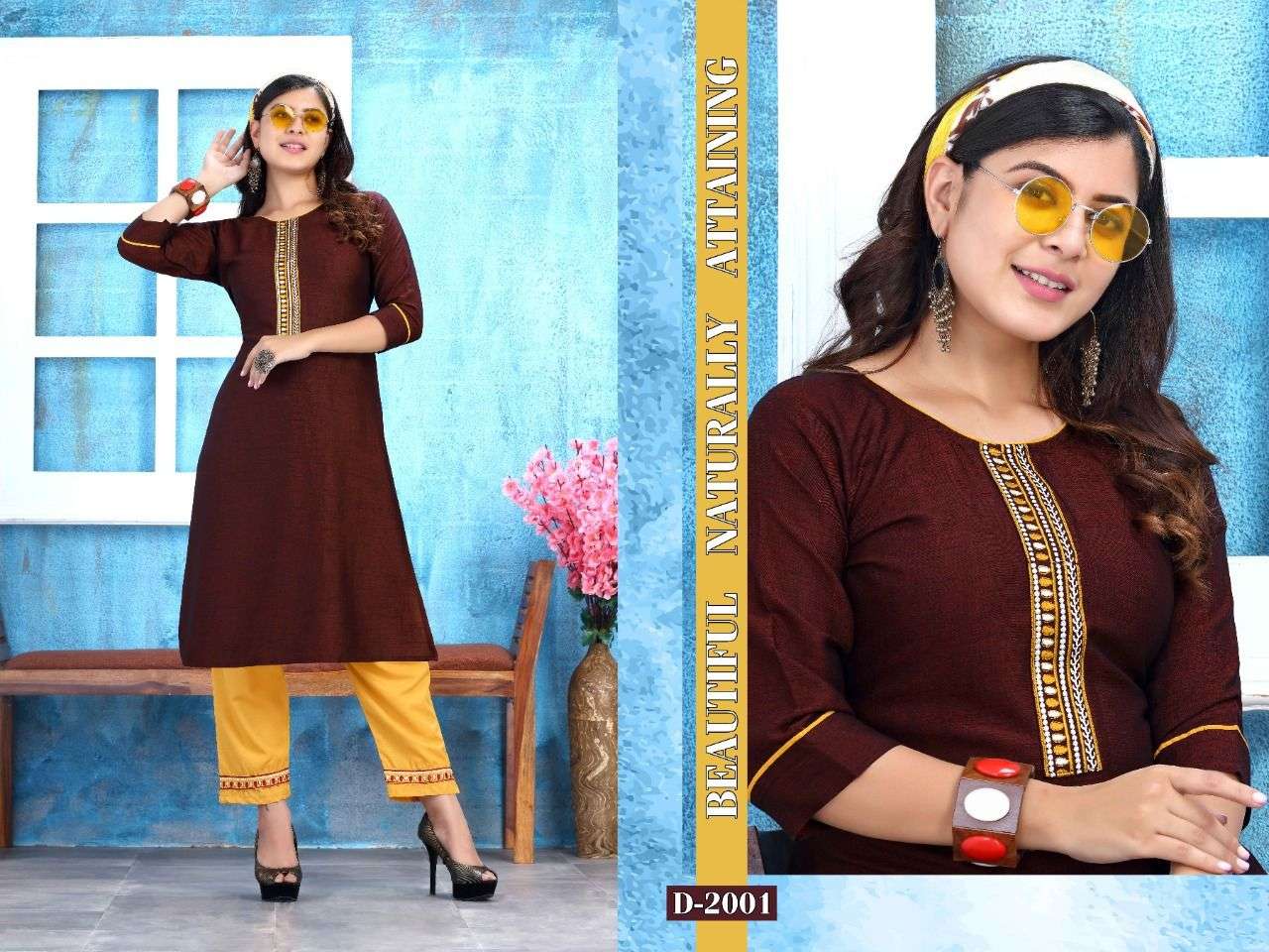 Beauty Queen Kesar Vol 2 Catalog Party Wear Wholesale Kurti With Pant
