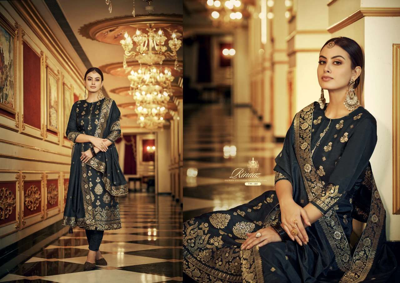 Belliza Rinaaz Catalog Pure Viscose Designer Dress Materials Wholesale