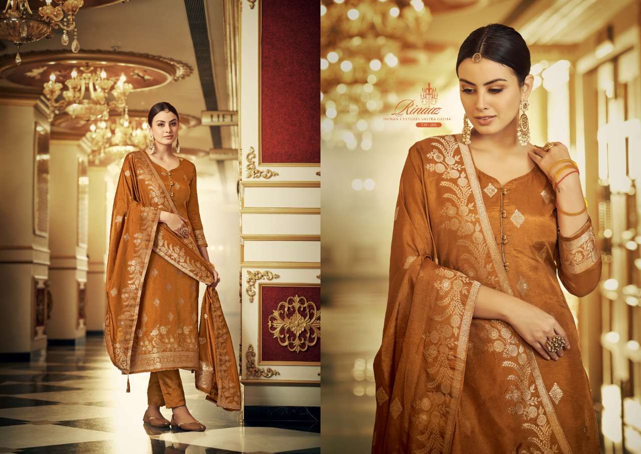Belliza Rinaaz Catalog Pure Viscose Designer Dress Materials Wholesale