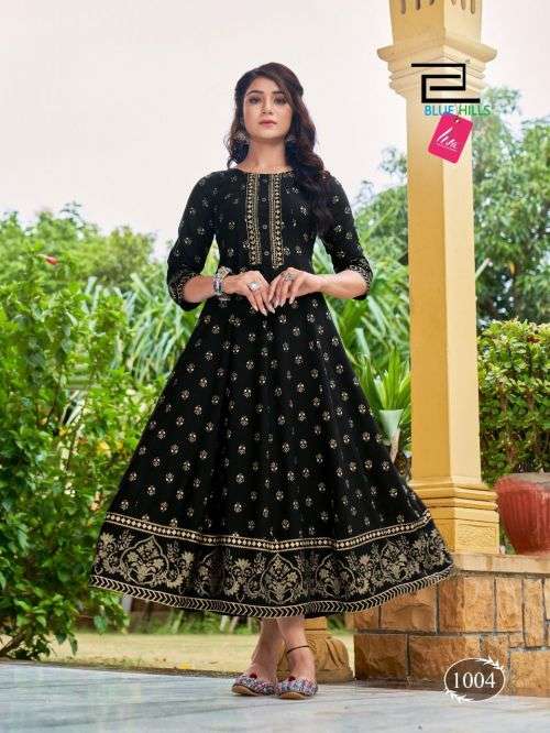 Blue Hills Catch Up Catalog Festive Wear Wholesale Anarkali Kurtis