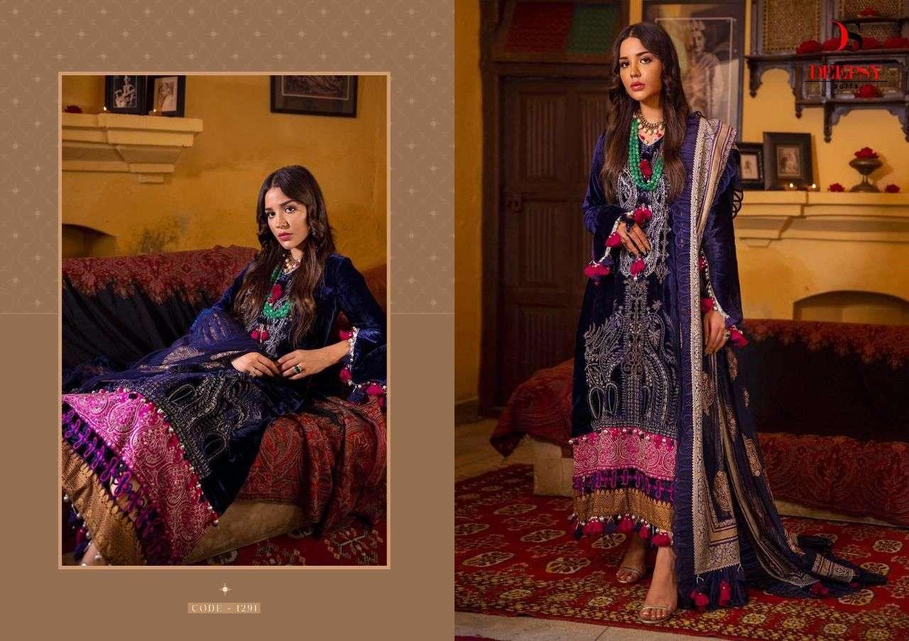 Deepsy Sana Safinaz Luxury Velvet Vol 21 Catalog Wholesale Pakistani Salwar Suits