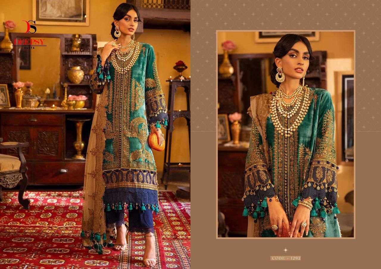 Deepsy Sana Safinaz Luxury Velvet Vol 21 Catalog Wholesale Pakistani Salwar Suits