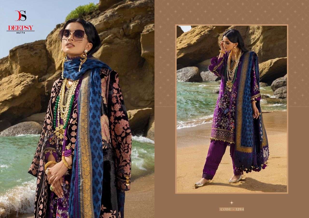 Deepsy Sana Safinaz Luxury Velvet Vol 21 Catalog Wholesale Pakistani Salwar Suits