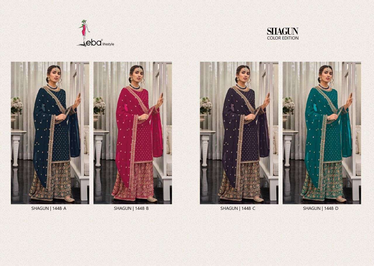 Eba Shagun Color Edition Catalog Designer Salwar Suits Wholesale