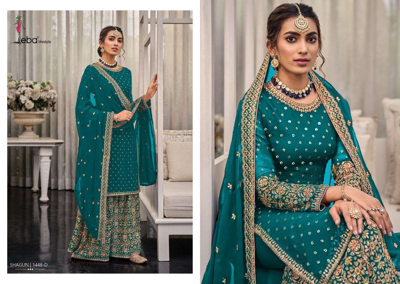 Eba Shagun Color Edition Catalog Designer Salwar Suits Wholesale