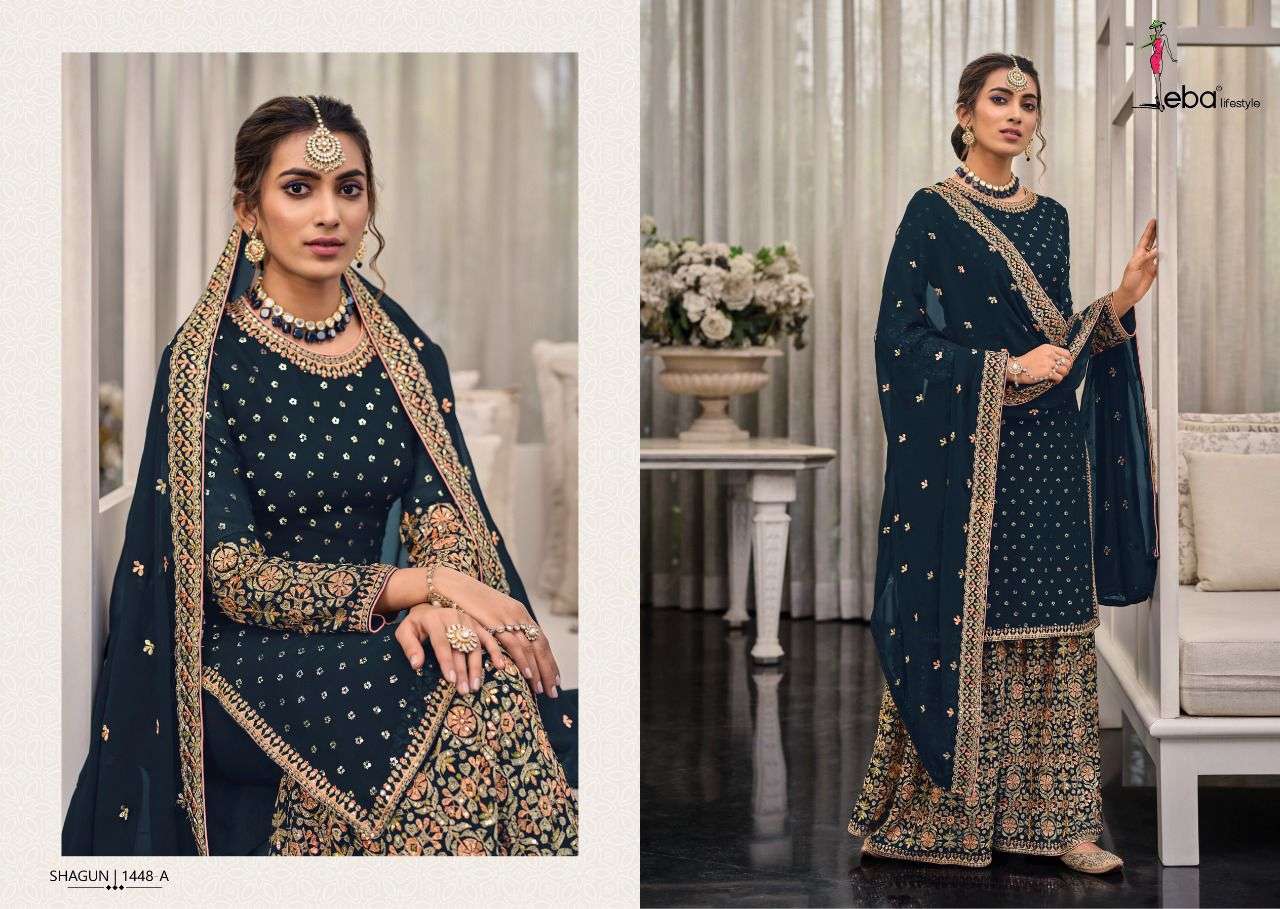 Eba Shagun Color Edition Catalog Designer Salwar Suits Wholesale