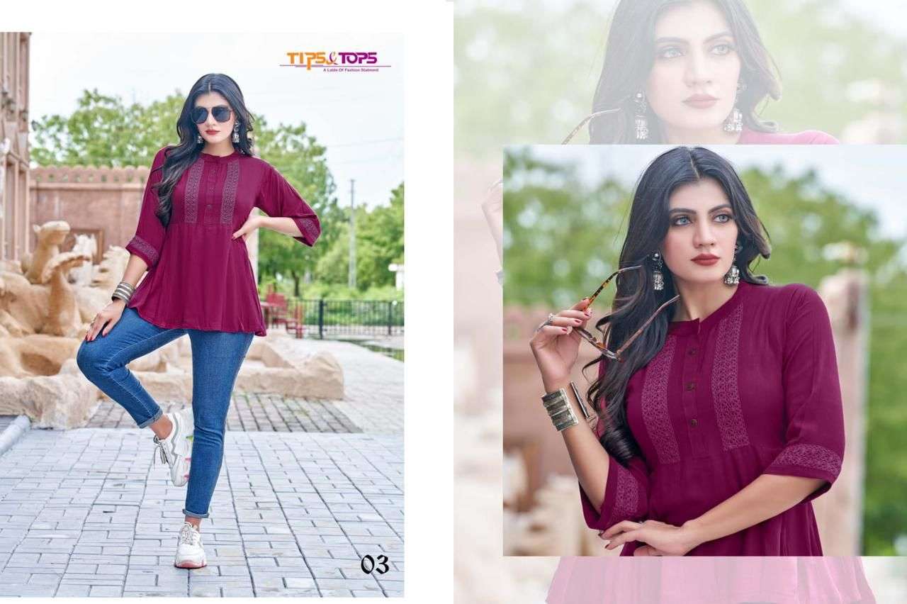 Fancy Short Tops by tips n top PEPE TOPS Vol 04 
