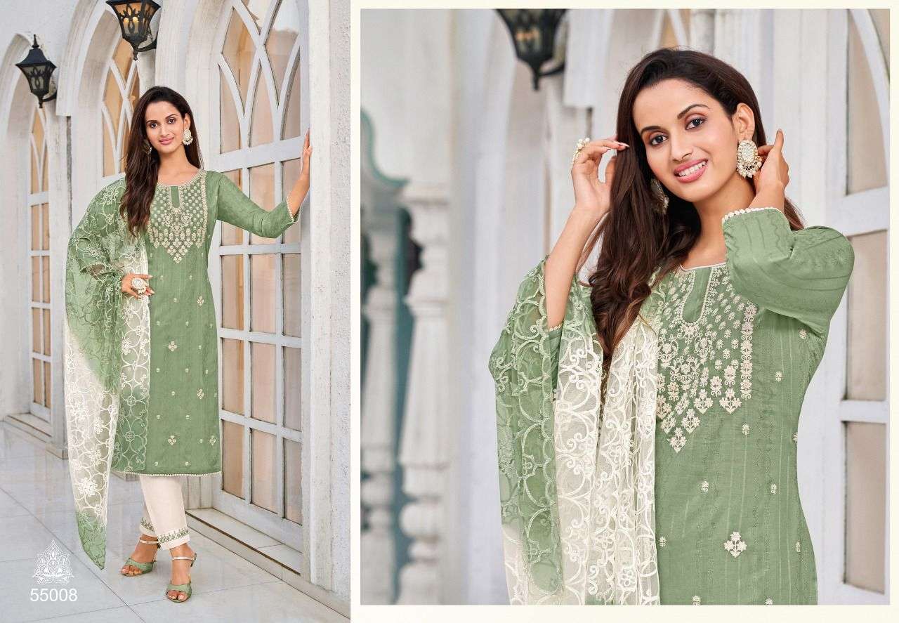 Kapil Trendz Kanika Catalog Silk Cotton Kurti Bottom With Dupatta Wholesale