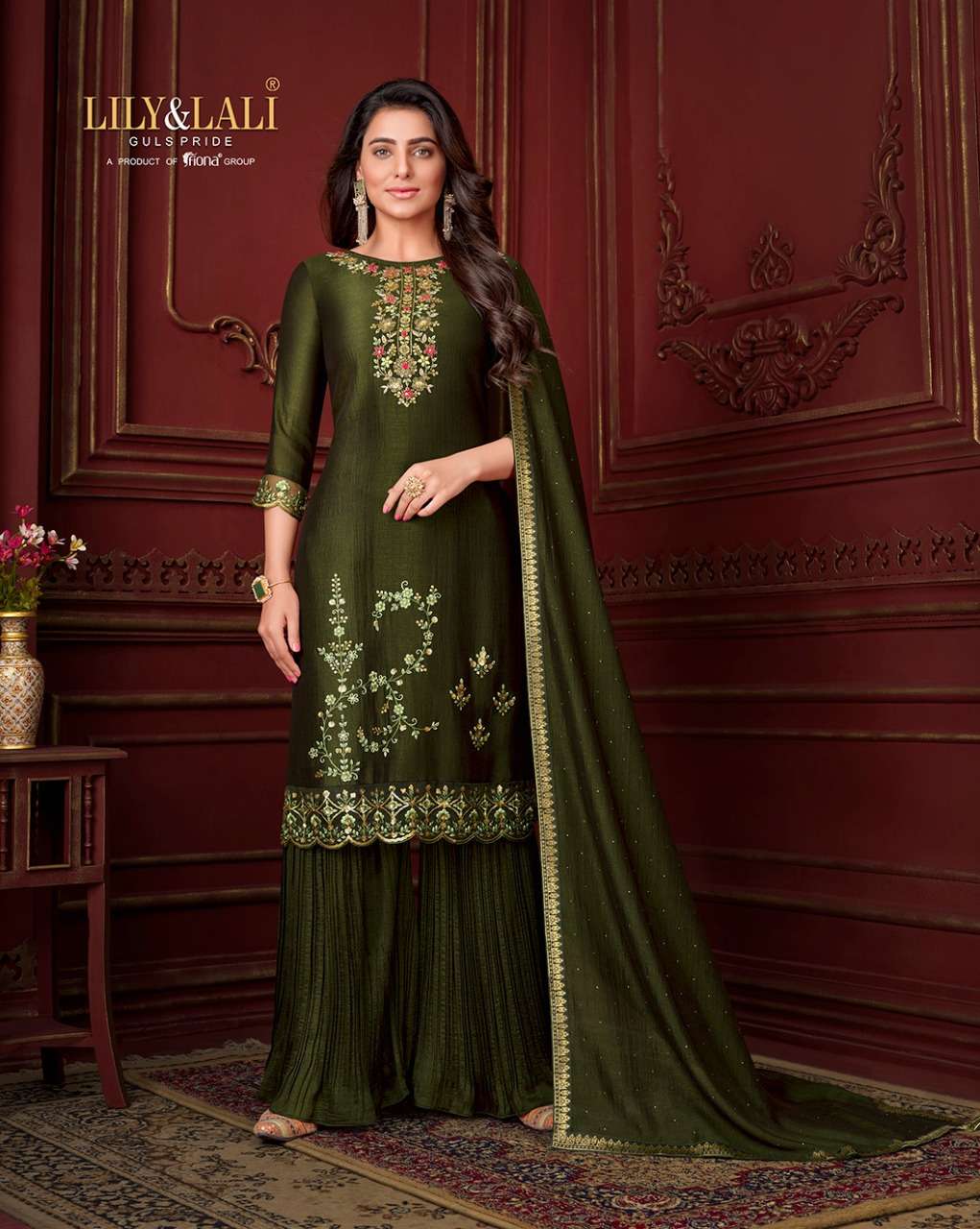 Lily And Lali Malang Catalog Exclusive Ready Made Dress Materials Wholesale