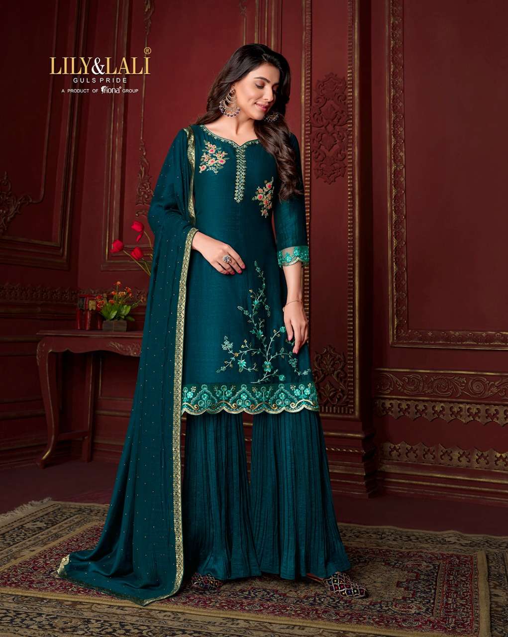 Lily And Lali Malang Catalog Exclusive Ready Made Dress Materials Wholesale