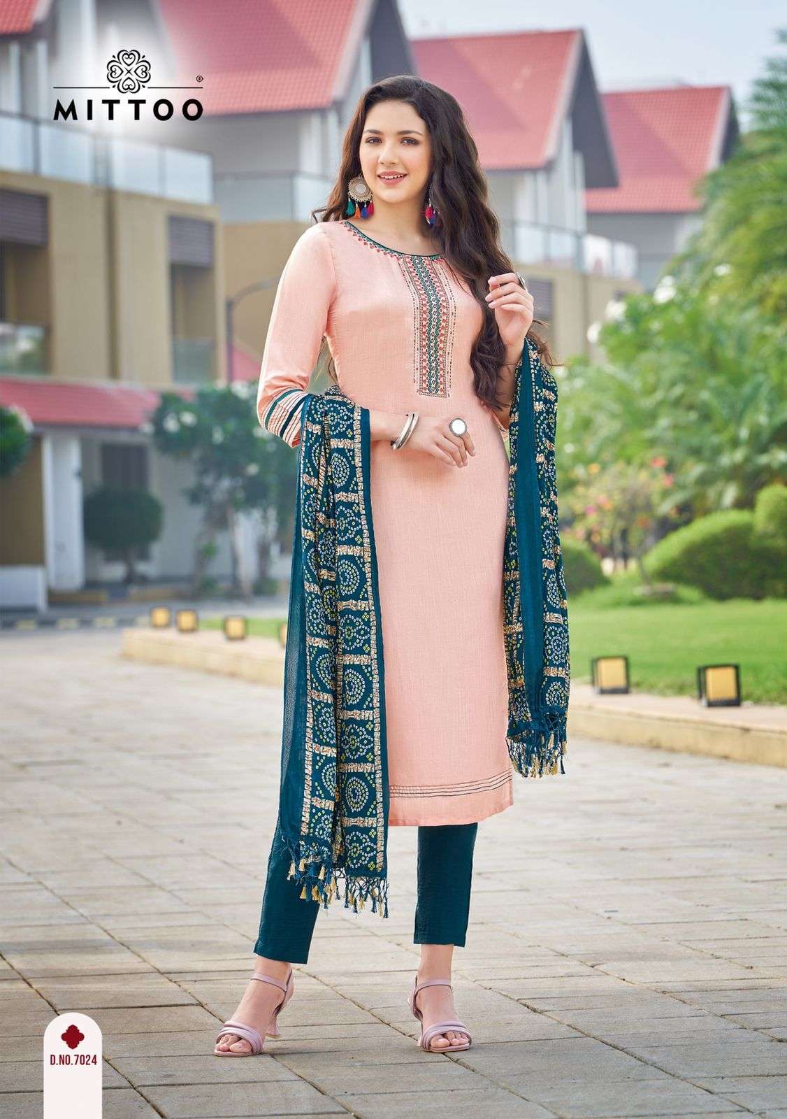Mittoo Bansari Vol 2 Catalog Embroidered Designer Top Bottom Dupatta