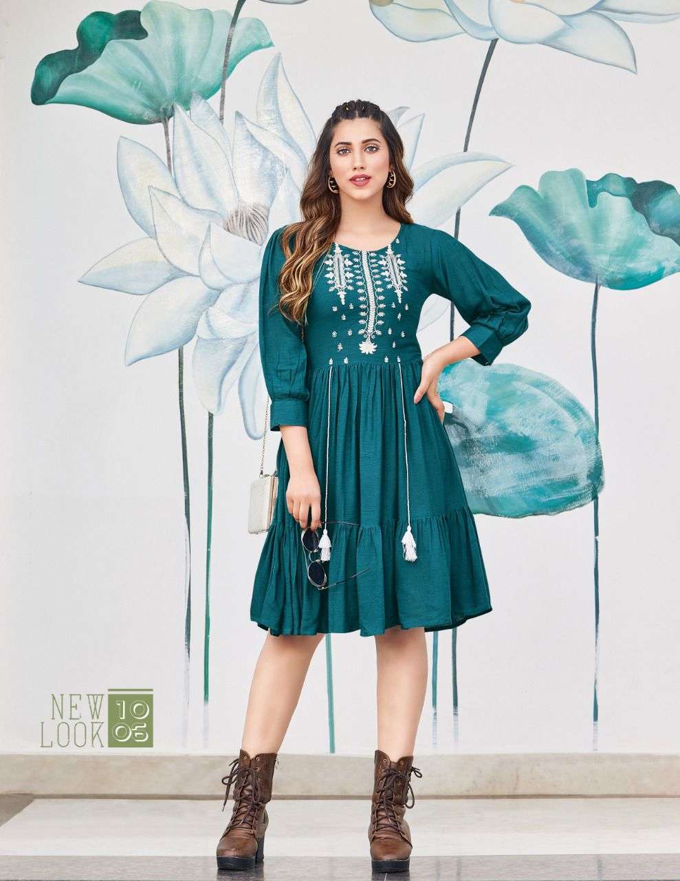 Passion Tree Flair Fly Vol 1 Catalog Designer Tunic Wear Kurti Top Wholesale