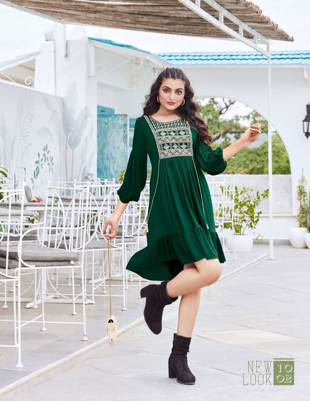Passion Tree Flair Fly Vol 1 Catalog Designer Tunic Wear Kurti Top Wholesale