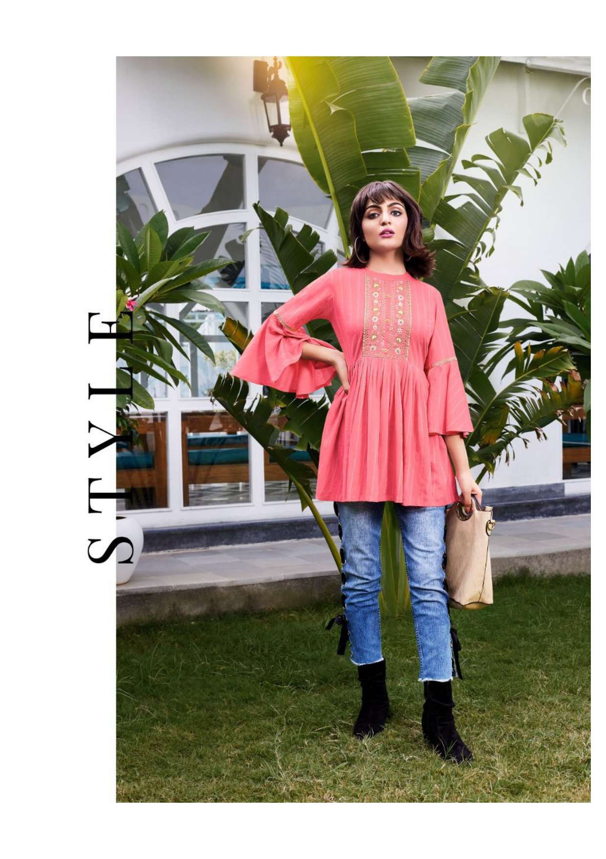 Passion Tree Flair Studio Vol 1 Catalog Designer Tunic Wear Top Wholesale