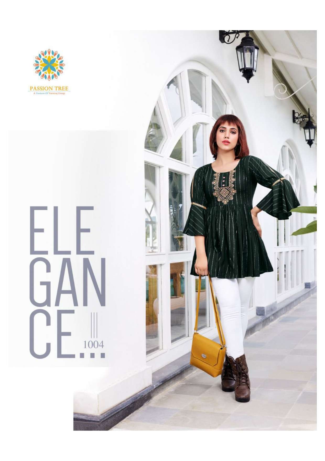 Passion Tree Flair Studio Vol 1 Catalog Designer Tunic Wear Top Wholesale