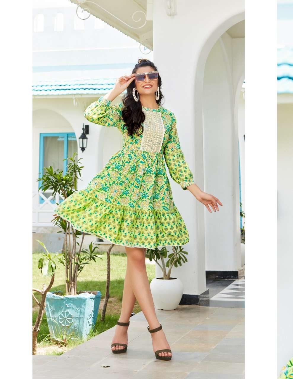 Passion Tree Flair Talk Vol 1 Catalog Designer Wear Tunic Short Kurtis Wholesale