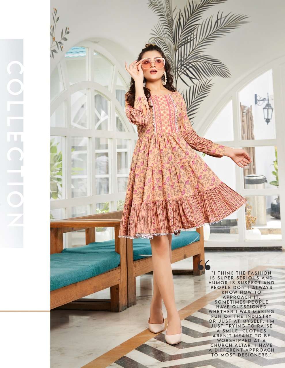 Passion Tree Flair Talk Vol 1 Catalog Designer Wear Tunic Short Kurtis Wholesale