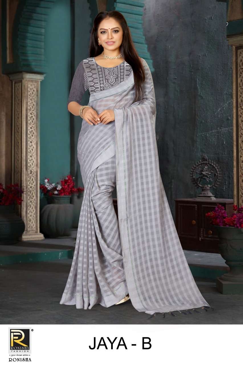 Ronisha Hema Catalog Casual Georgette Sarees Wholesale
