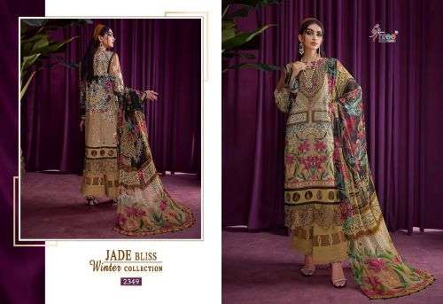 Shree Jade Bliss Winter Collection Catalog Pashmina Pakistani Salwar Suits