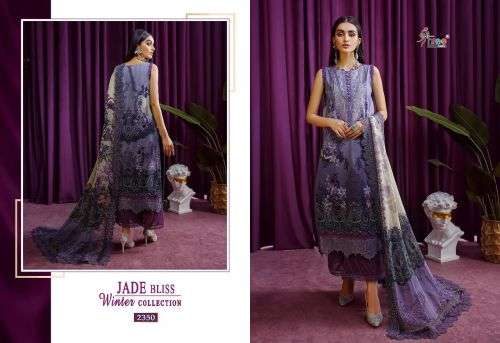 Shree Jade Bliss Winter Collection Catalog Pashmina Pakistani Salwar Suits
