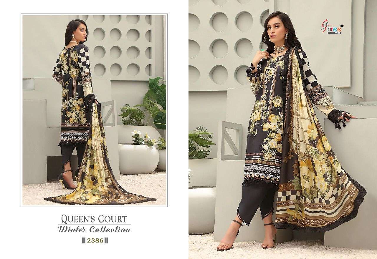 Shree Queens Court Winter Collection Catalog Pashmina Pakistani Salwar Suits