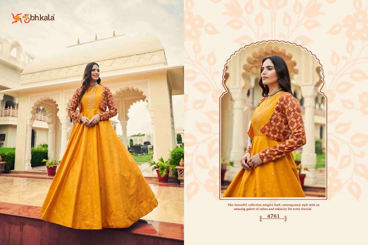 Shubhkala Flory Vol 22 Catalog Exclusive Wear Anarkali Gown Wholesale
