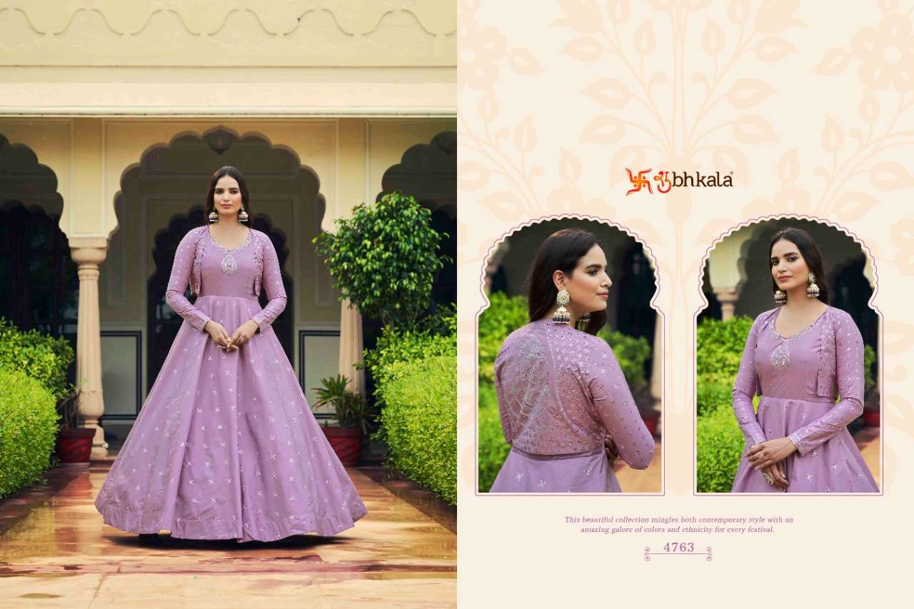 Shubhkala Flory Vol 22 Catalog Exclusive Wear Anarkali Gown Wholesale