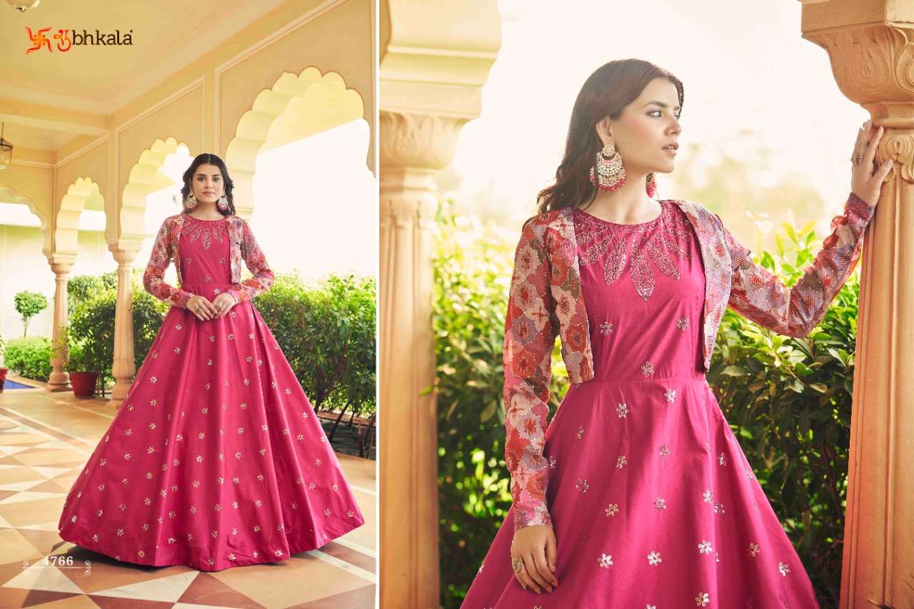 Shubhkala Flory Vol 22 Catalog Exclusive Wear Anarkali Gown Wholesale