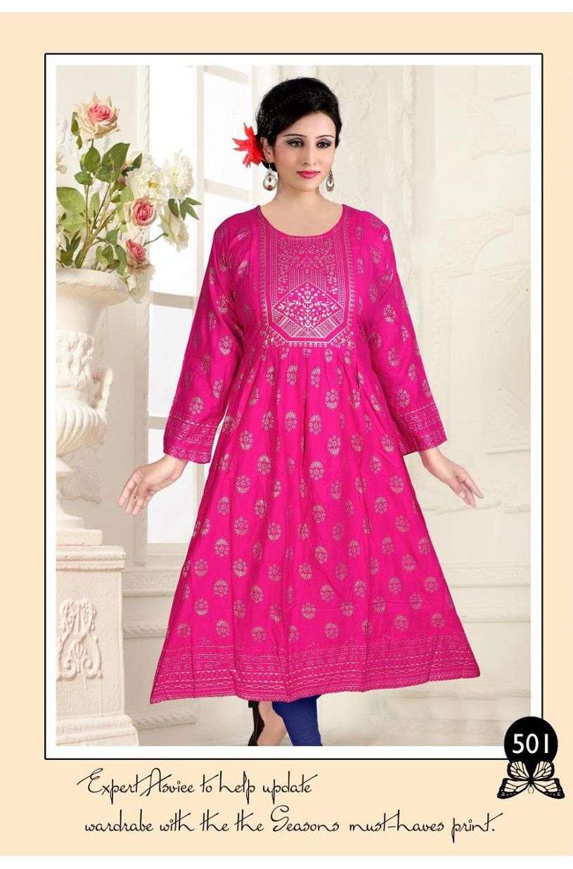 Beauty Queen Alfaaz Vol 5 Catalog Party Wear Designer Long Anarkali Kurtis Wholesale