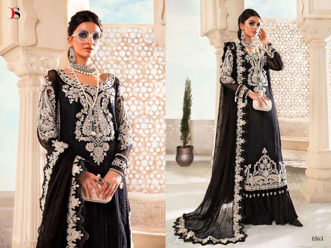 Deepsy Maria B Chiffon Vol 22 Catalog Pakistani Salwar Suits Wholesale