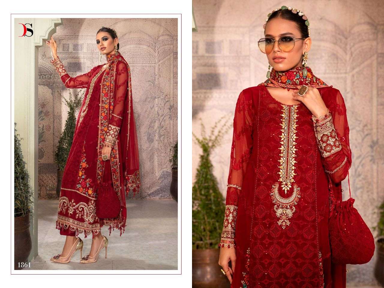Deepsy Maria B Chiffon Vol 22 Catalog Pakistani Salwar Suits Wholesale